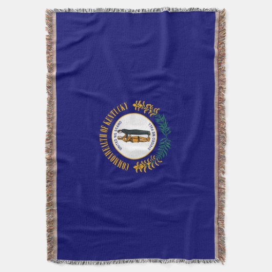 Kentucky State Flag Design-decor Deken (Voorkant Verticaal)