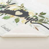 Kentucky State gepersonaliseerd uw thuis stad rust Sherpa Deken (3/4)