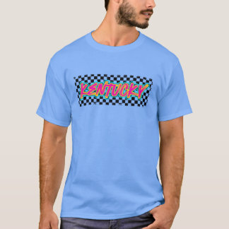 Kentucky State Graffiti Checkers T-shirt