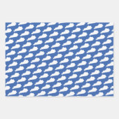 Kentucky State Pattern on Blue Inpakpapier Vel (Voorkant 3)