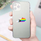 Kentucky State Pride LGBTQ Progress Pride Sticker (Telefoon)