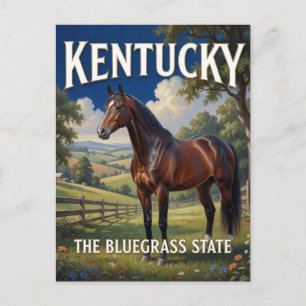 Kentucky State Pride 🐎 Paardenland Briefkaart