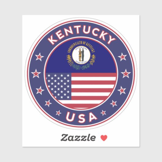 Kentucky Sticker (Vel)