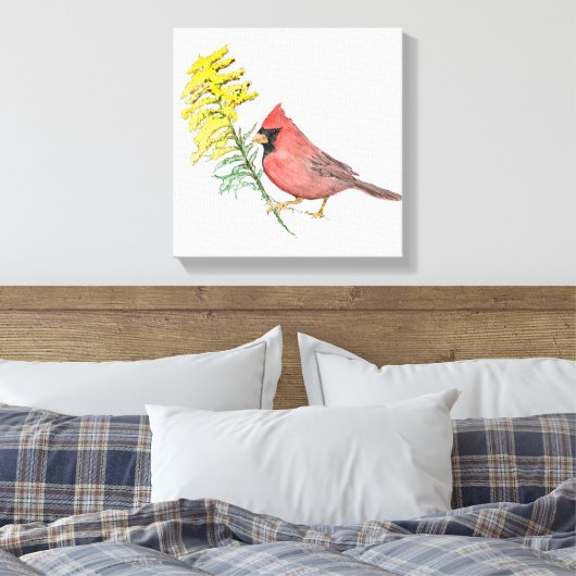 Kentucky Stretched Canvas Afdrukken (Insitu (Slaapkamer))