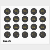Kentucky Strong Ronde Sticker (Vel)