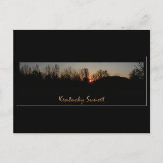Kentucky Sunset Briefkaart