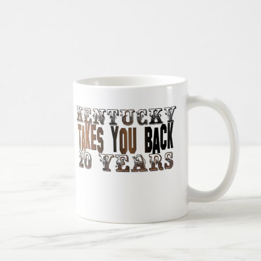 Kentucky t-shirt koffiemok (Rechts)