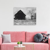 Kentucky Tabaksschuur 2 Canvas Afdruk (Insitu (Woonkamer))