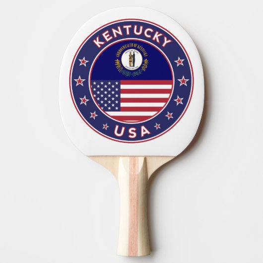 Kentucky Tafeltennisbatje (Voorkant)