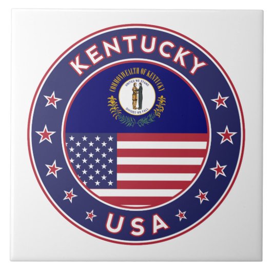 Kentucky Tegeltje (Voorkant)