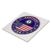 Kentucky Tegeltje (Zijkant)