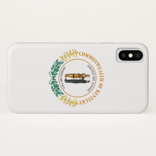 Kentucky-teken Case-Mate iPhone Case (Achterkant (horizontaal))