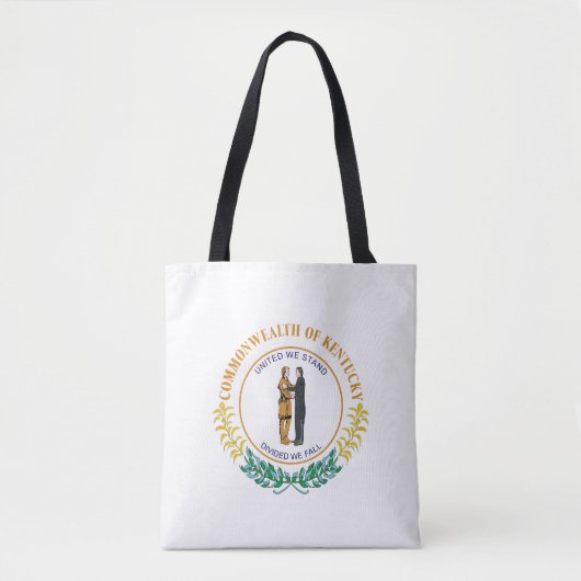 Kentucky-teken Tote Bag (Voorkant)