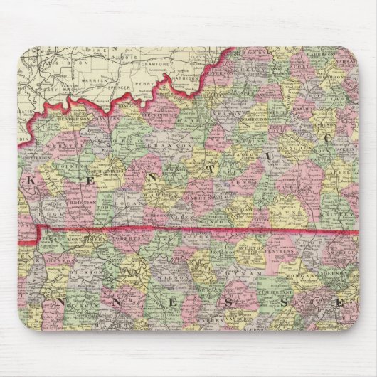 Kentucky, Tennessee 3 Muismat (Voorkant)