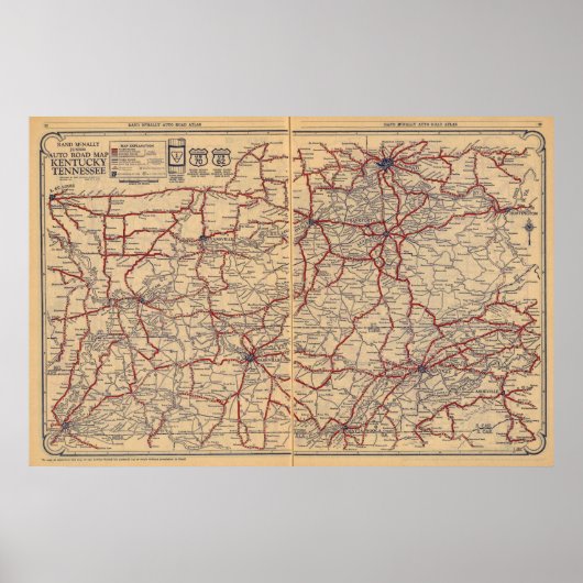 Kentucky, Tennessee 3 Poster (Voorkant)