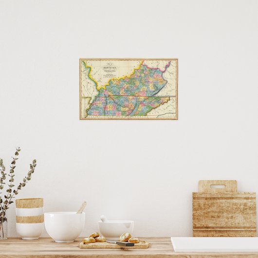 Kentucky, Tennessee 4 Poster (Keuken)