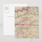 Kentucky, Tennessee Briefkaart (Voorkant / Achterkant)