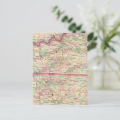 Kentucky, Tennessee Briefkaart (Staand voorkant)