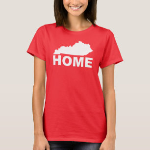 Kentucky Thuis Weg Van Staat Funny T-Shirt Tees