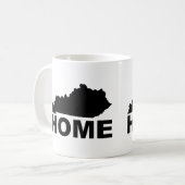 Kentucky Thuis Weg Van State Mok of Reis Mok (Voorkant links)