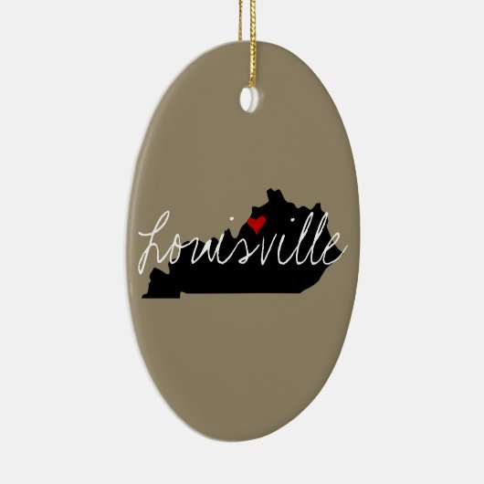 Kentucky Town Keramisch Ornament (Rechts)