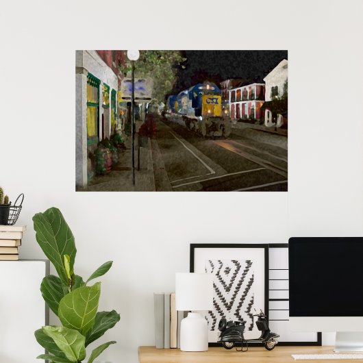 Kentucky Train Poster (Thuiskantoor)