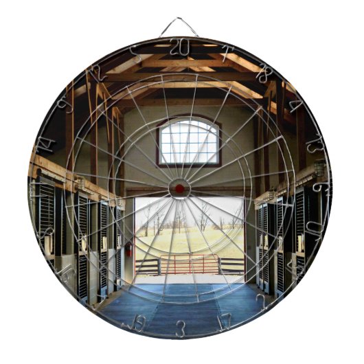 Kentucky Uitzicht uit de schuur Dartbord (Voorkant)