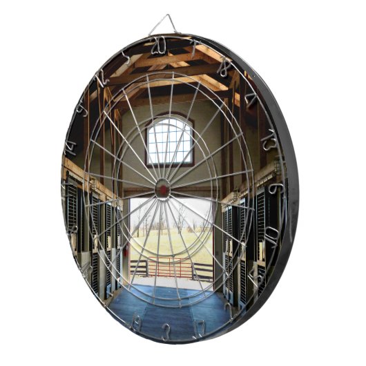 Kentucky Uitzicht uit de schuur Dartbord (Voorkant Rechts)