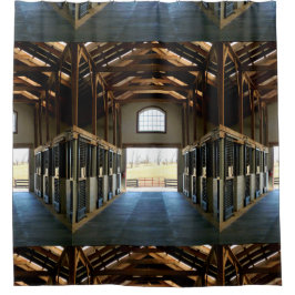 Kentucky Uitzicht uit de schuur Douchegordijn