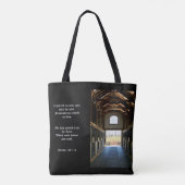 Kentucky Uitzicht uit de schuur, Psalm 121:1-2 Tote Bag (Achterkant)