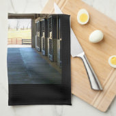 Kentucky Uitzicht uit de schuur Theedoek (Quarter Fold)