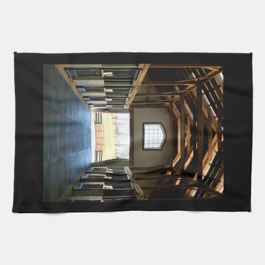 Kentucky Uitzicht uit de schuur Theedoek (Horizontaal)