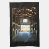 Kentucky Uitzicht uit de schuur Theedoek (Verticaal)