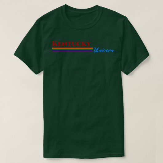 Kentucky Unicorn Gift T-shirt (Design voorkant)