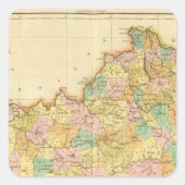 Kentucky US Vierkante Sticker (Voorkant)