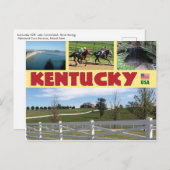 Kentucky USA Multiview Foto's Briefkaart (Voorkant / Achterkant)