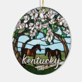 Kentucky vakantie souvenir keramisch ornament (Links)