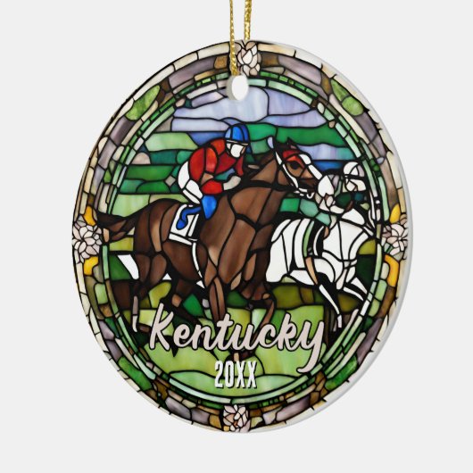 Kentucky vakantie souvenir keramisch ornament (Links)