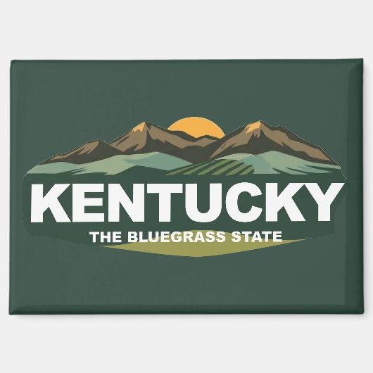 Kentucky Verenigde Staten Magneet (Voorkant)