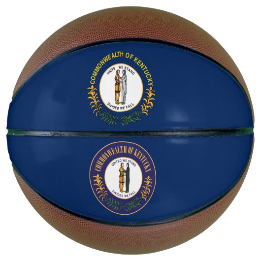 Kentucky vlag basketbal (Voorkant)