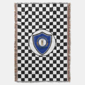 Kentucky vlag deken (Voorkant Verticaal)