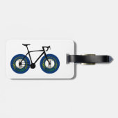 Kentucky Vlag Fietsen Bagagelabel (Achterkant horizontaal)