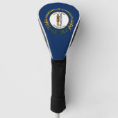 Kentucky vlag golfheadcover (Voorkant)