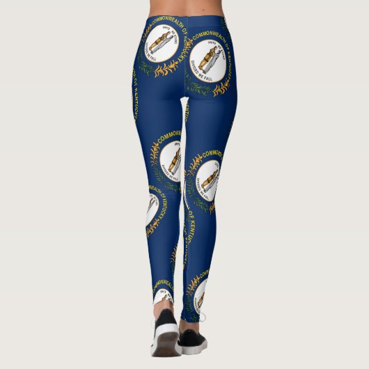 Kentucky vlag leggings (Achterkant)