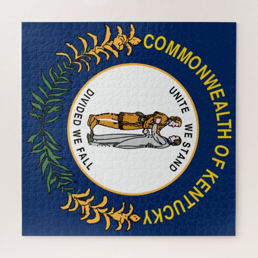 Kentucky vlag legpuzzel (Horizontaal)