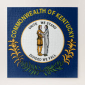 Kentucky vlag legpuzzel (Verticaal)