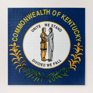Kentucky vlag legpuzzel