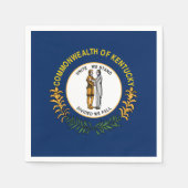 Kentucky vlag servet (Voorkant)