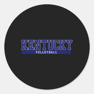 Kentucky Volleyball Ronde Sticker