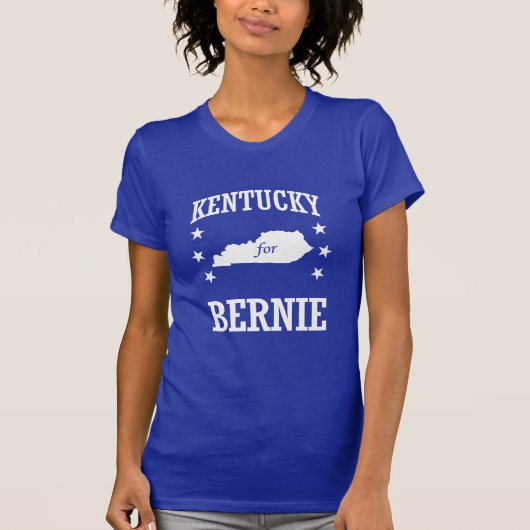 KENTUCKY VOOR BERNIE SANDERS T-SHIRT (Voorkant)